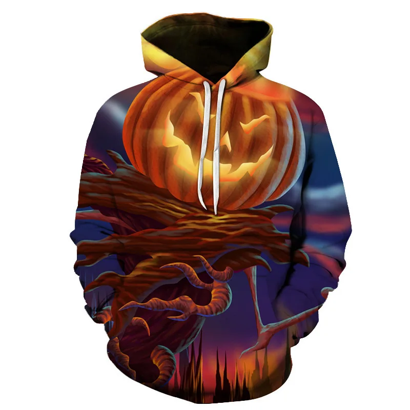 New Halloween Series Pumpkin Skull 3D Digital Print Loose Hoodie Sweatshirt for Men And Women Casual Style Long Sleeve
New Halloween Series Pumpkin Skull 3D Digital Print Loose Hoodie Sweatshirt for Men And Women Casual Style Long Sleeve
