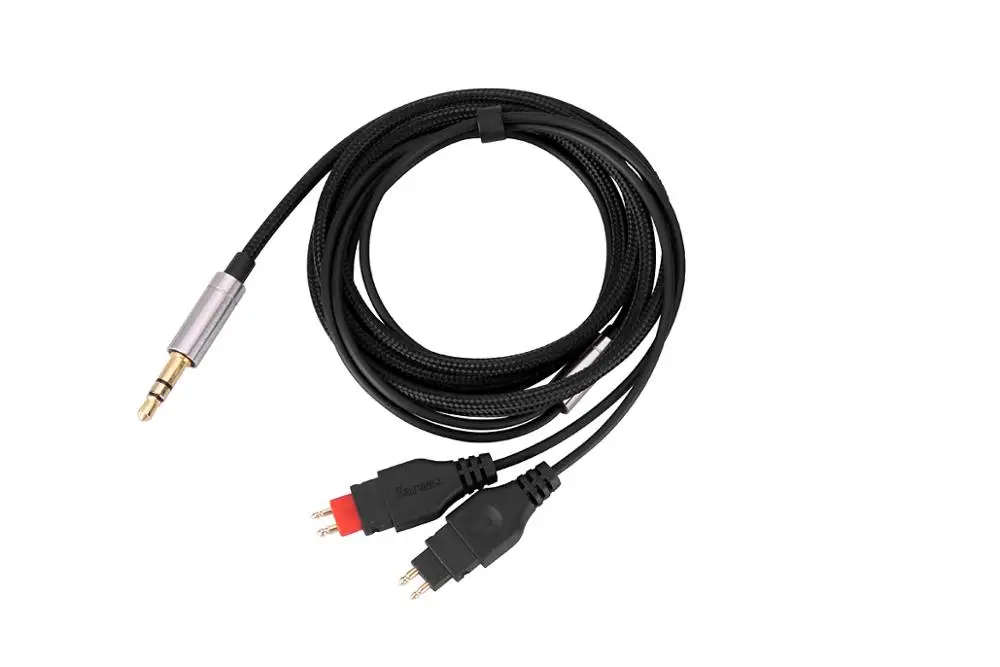 Новый черный нейлоновый аудиокабель OCC для наушников Sennheiser HD565 HD580 HD600 HD650
Новый черный нейлоновый аудиокабель OCC для наушников Sennheiser HD565 HD580 HD600 HD650