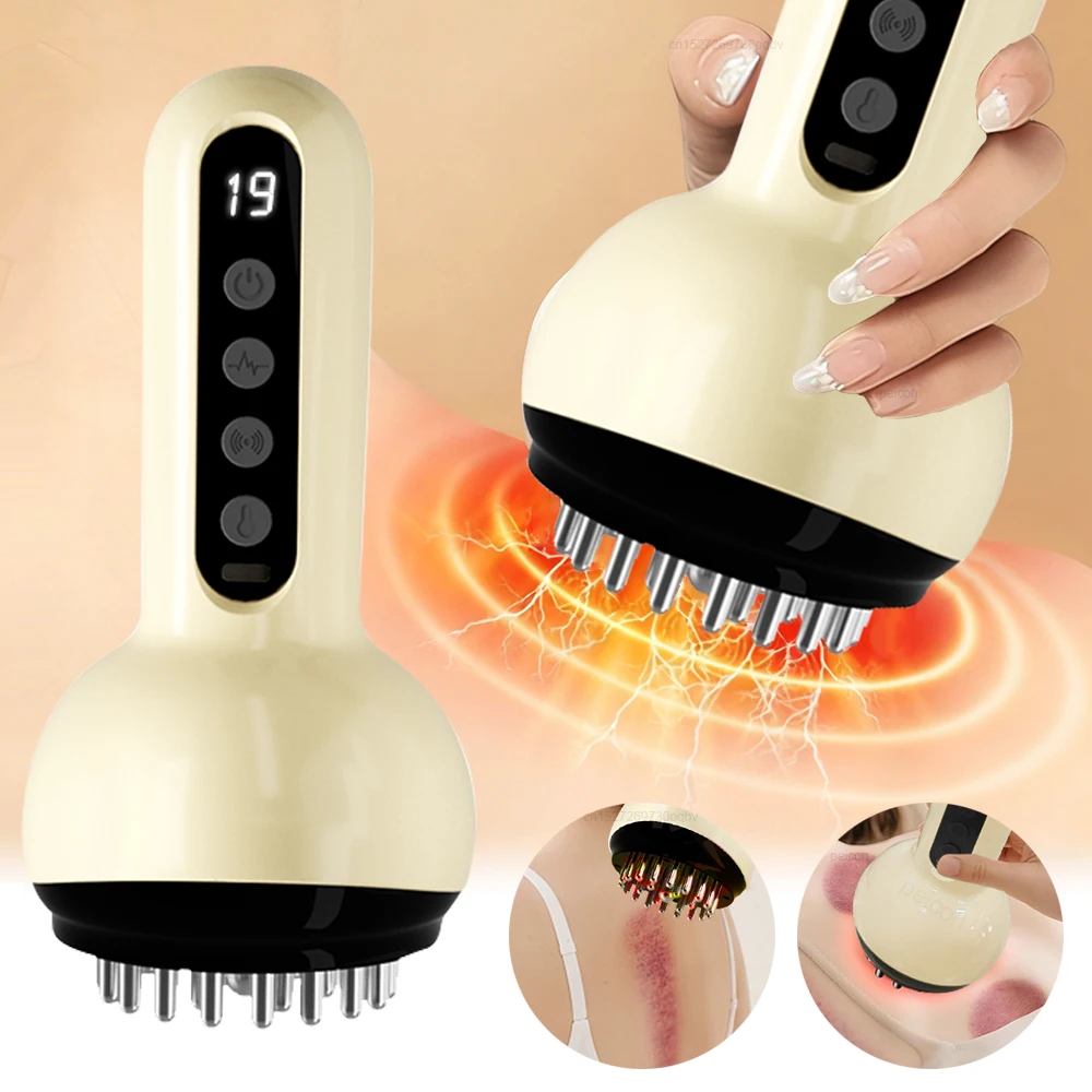 Электрический массажер для мышц, ручной электрический меридиан, скребковая щетка для тела, спины, ног, плеч, рук, антицеллюлитный массажер с подогревом
Электрический массажер для мышц, ручной электрический меридиан, скребковая щетка для тела, спины, ног, плеч, рук, антицеллюлитный массажер с подогревом