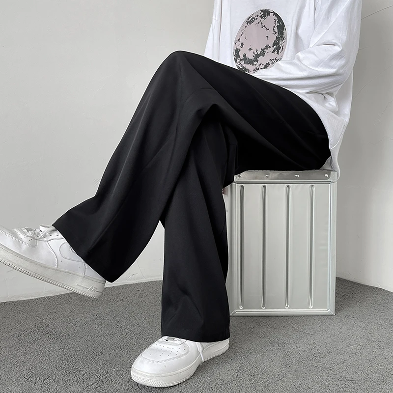 Dark Style Men's Casual Loose Straight Leg Korean Version Teenagers Trendy Wide Leg Drapey Small West Pants All Match
Dark Style Men's Casual Loose Straight Leg Korean Version Teenagers Trendy Wide Leg Drapey Small West Pants All Match