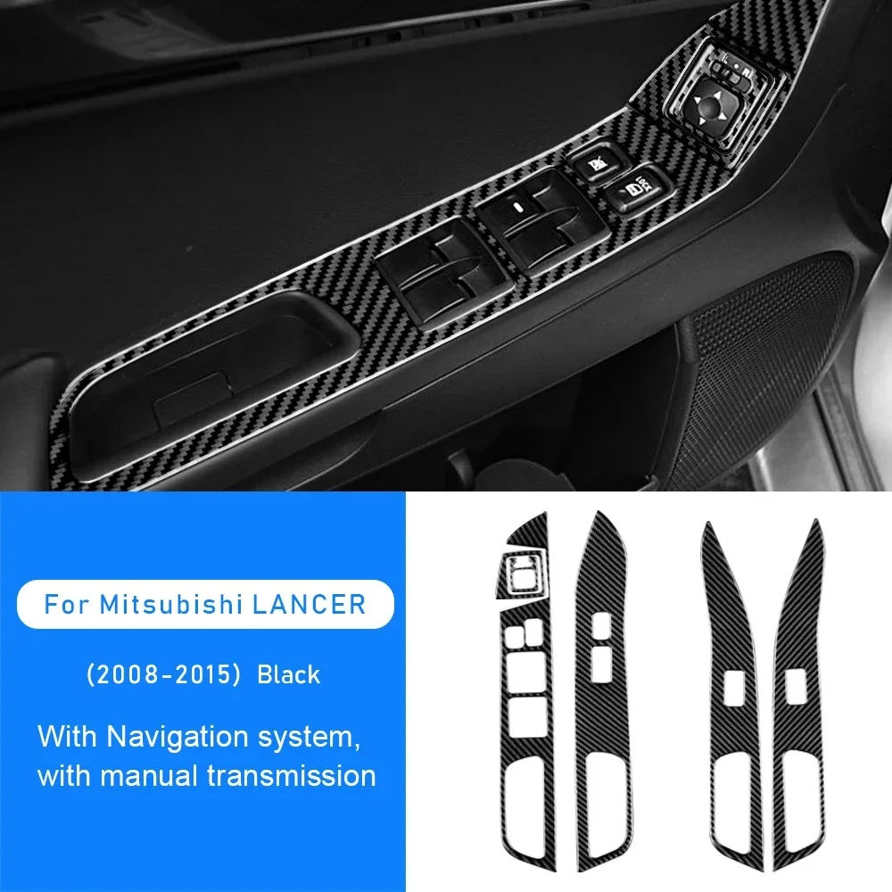 Real Soft Carbon Fiber for Mitsubishi Lancer 2008 2009 2010 2011 2012 2013 2014 2015 Car Door Window Switch Panel Trim Sticker
Real Soft Carbon Fiber for Mitsubishi Lancer 2008 2009 2010 2011 2012 2013 2014 2015 Car Door Window Switch Panel Trim Sticker