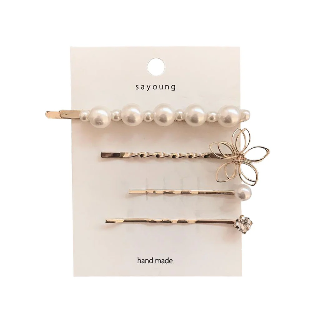 4 Pcs Pearl Hair Clips Short Barrettes Bobby Pin Hair for Ladies and Girls women barrettes girl hair clip
4 Pcs Pearl Hair Clips Short Barrettes Bobby Pin Hair for Ladies and Girls women barrettes girl hair clip