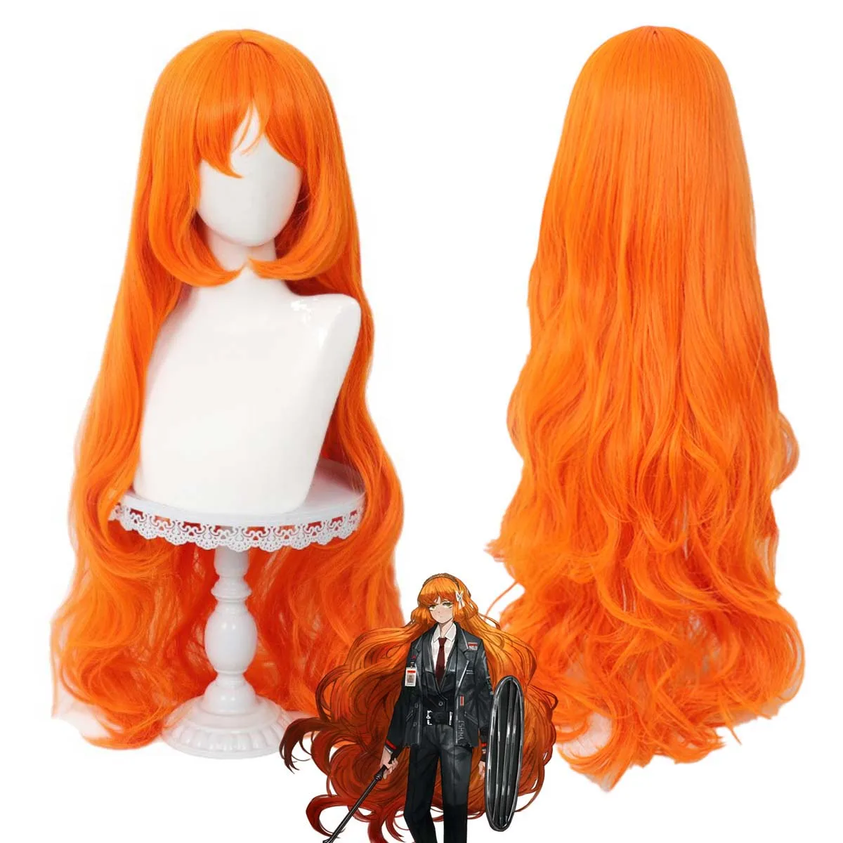 Women Game Limbus Company Ishmael Passabus Cosplay Long Orange Curly Heat Resistant Synthetic Hair Wig
Women Game Limbus Company Ishmael Passabus Cosplay Long Orange Curly Heat Resistant Synthetic Hair Wig