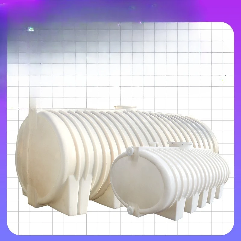 Thickened horizontal water tower 2 tons/10 tons PE plastic chemical
Thickened horizontal water tower 2 tons/10 tons PE plastic chemical
