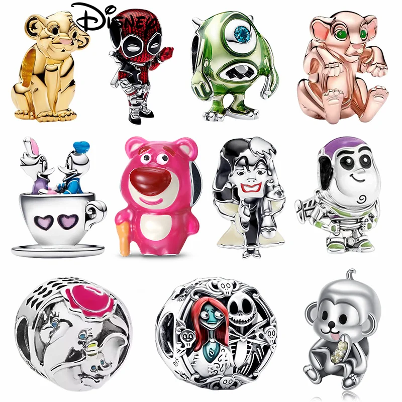 Disney 925 Sterling Silver Minnie Strawberry Bear Charms Beads Fits 3mm Original Bracelet Necklace Womens DIY Fine Jewelry Gifts
Disney 925 Sterling Silver Minnie Strawberry Bear Charms Beads Fits 3mm Original Bracelet Necklace Womens DIY Fine Jewelry Gifts