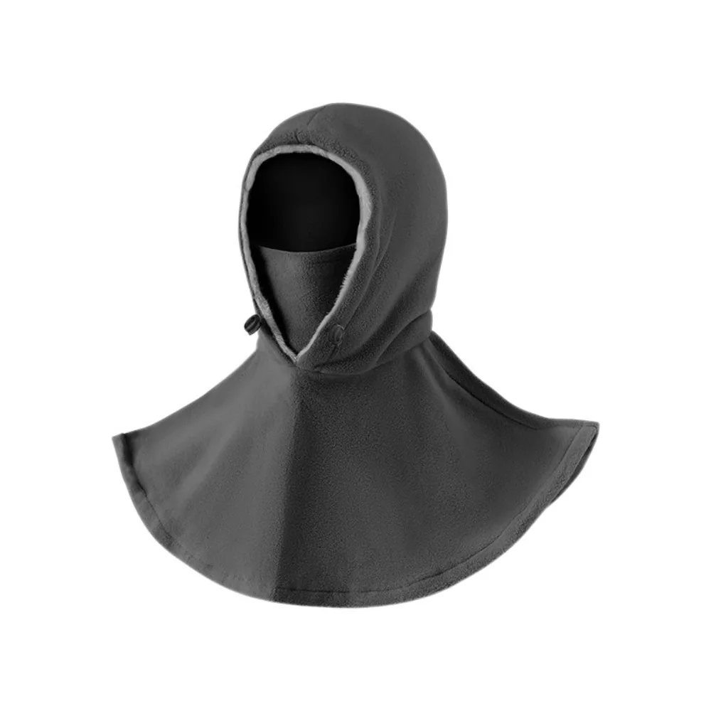 Soft Drawstring Fleece Balaclava Hat Windproof Solid Color Masks Hood Beanies Keep Warm Neck Warmer Pullover Cap Male
Soft Drawstring Fleece Balaclava Hat Windproof Solid Color Masks Hood Beanies Keep Warm Neck Warmer Pullover Cap Male