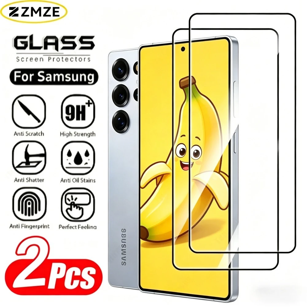 2Pcs Ultra HD Screen Protector for Samsung S26 S25 S24 Ultra S26 S25 Edge Tempered Glass for Samsung S23 S22 S21 Plus S25 S24 FE
2Pcs Ultra HD Screen Protector for Samsung S26 S25 S24 Ultra S26 S25 Edge Tempered Glass for Samsung S23 S22 S21 Plus S25 S24 FE