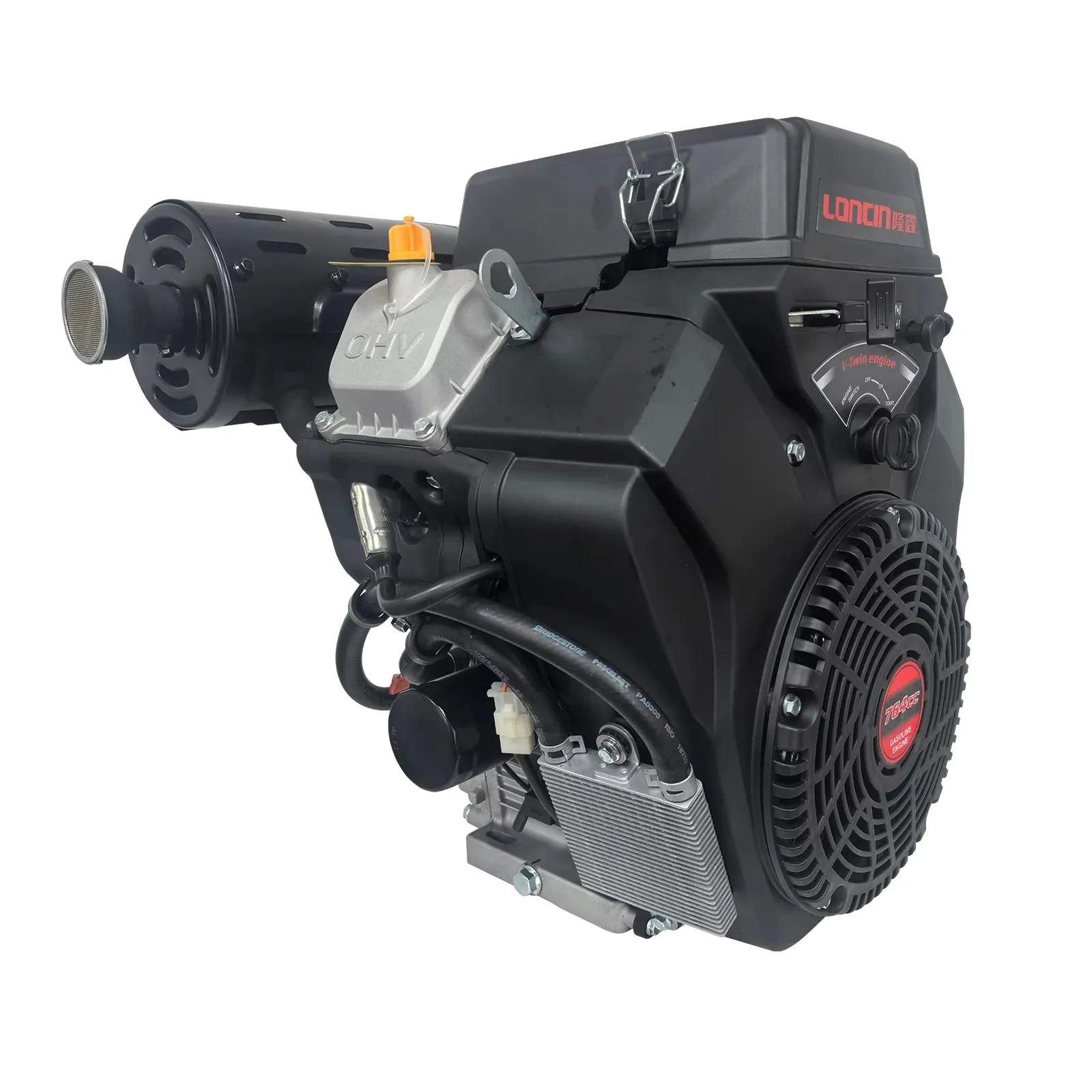 OHV 27HP/764cc Dual-cylinder 4-stroke Air-cooled Vertical-shaft Industrial Engine Euro5 Marine Engine
OHV 27HP/764cc Dual-cylinder 4-stroke Air-cooled Vertical-shaft Industrial Engine Euro5 Marine Engine