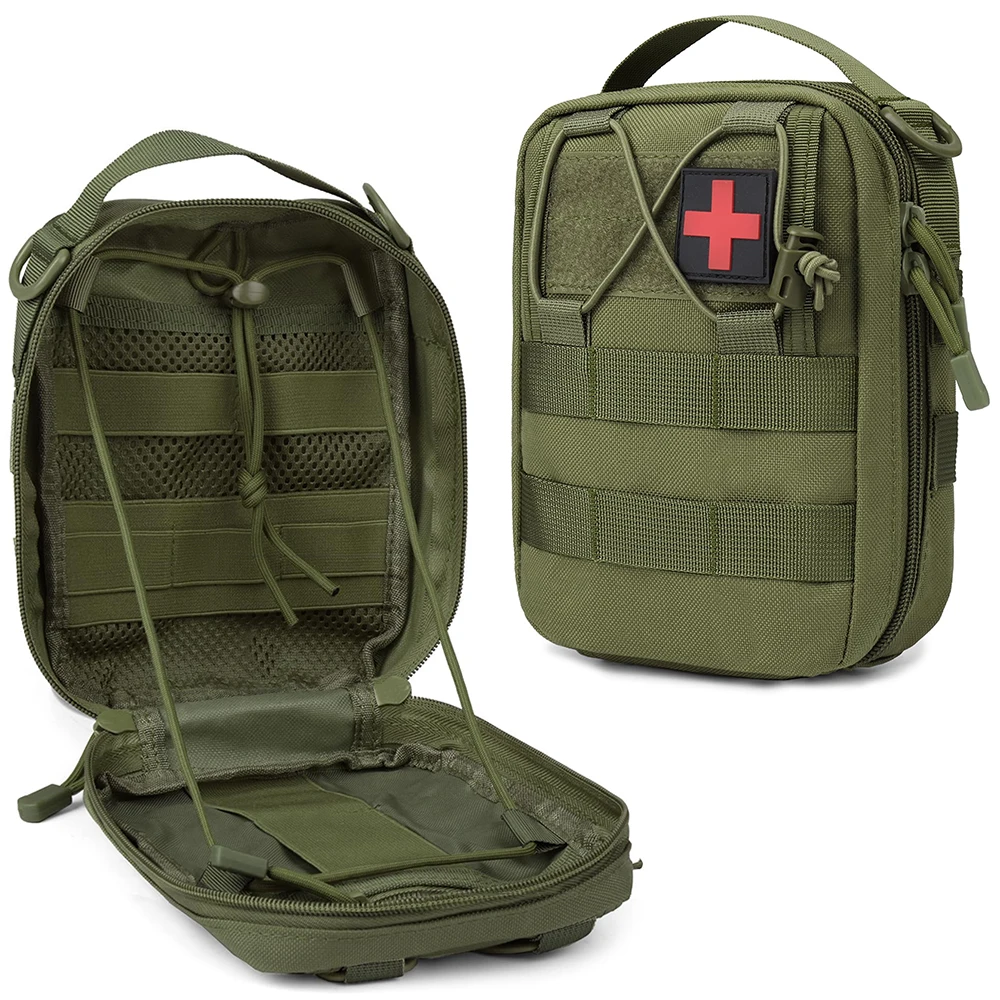 Тактическая сумка-органайзер Molle, аптечка первой помощи EMT, поясная сумка EDC, сумка для выживания в походах с регулируемым ремнем
Тактическая сумка-органайзер Molle, аптечка первой помощи EMT, поясная сумка EDC, сумка для выживания в походах с регулируемым ремнем