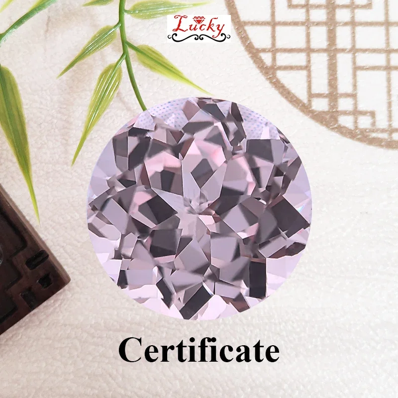 Lab Grown Sapphire Morgan Pink VVS1 Round Cut Charms Stones for DIY Jewelry Making Necklace Materials Selectable AGLCertificate
Lab Grown Sapphire Morgan Pink VVS1 Round Cut Charms Stones for DIY Jewelry Making Necklace Materials Selectable AGLCertificate