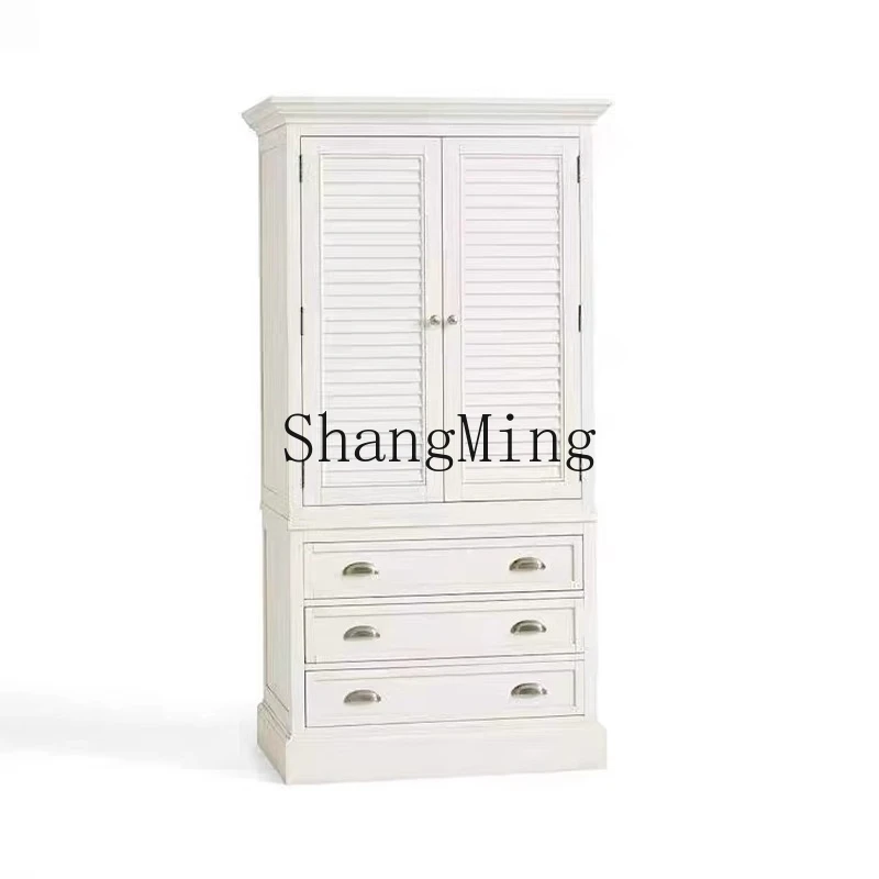 ZYY simple solid wood wardrobe neoclassical light luxury locker bedroom home storage cabinet
ZYY simple solid wood wardrobe neoclassical light luxury locker bedroom home storage cabinet