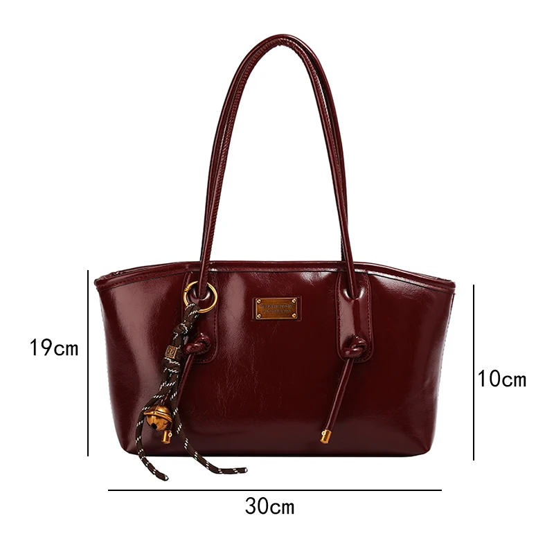 PU Leather Shoulder Bags for Women 2025 Hot Selling Female Elegant Handheld Purse with Adjustable Strap Retro Tote Bag 
PU Leather Shoulder Bags for Women 2025 Hot Selling Female Elegant Handheld Purse with Adjustable Strap Retro Tote Bag