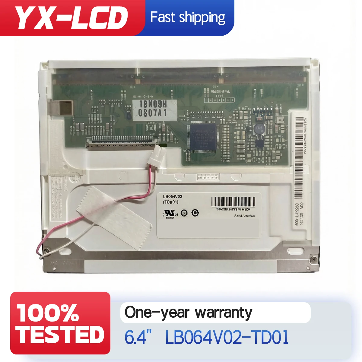 LB064V02 (TD)(01) LB064V02-TD01 LB064V02 TD01 LCD Display
LB064V02 (TD)(01) LB064V02-TD01 LB064V02 TD01 LCD Display