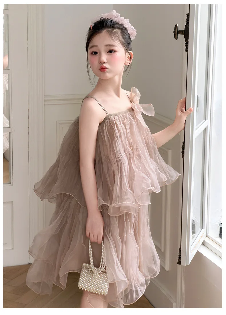 2026 New Baby Summer Girls Teenage Mesh Dress, Princess Kids Sweet Fashion Party Dress 3-10 T
2026 New Baby Summer Girls Teenage Mesh Dress, Princess Kids Sweet Fashion Party Dress 3-10 T