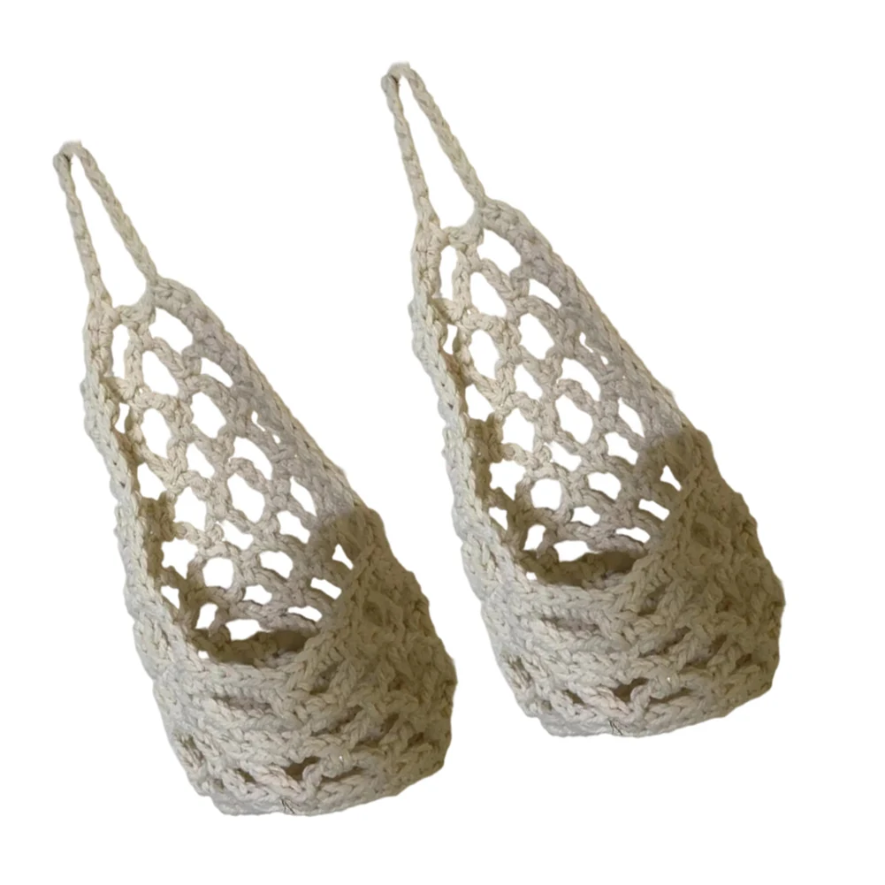 Dual Use Hanger 9.25*4.33in 23.5*11cm Boho Macrame Hanger Cotton Cord Macrame Knot Design Minimalist Aesthetic Bohemian Style
Dual Use Hanger 9.25*4.33in 23.5*11cm Boho Macrame Hanger Cotton Cord Macrame Knot Design Minimalist Aesthetic Bohemian Style