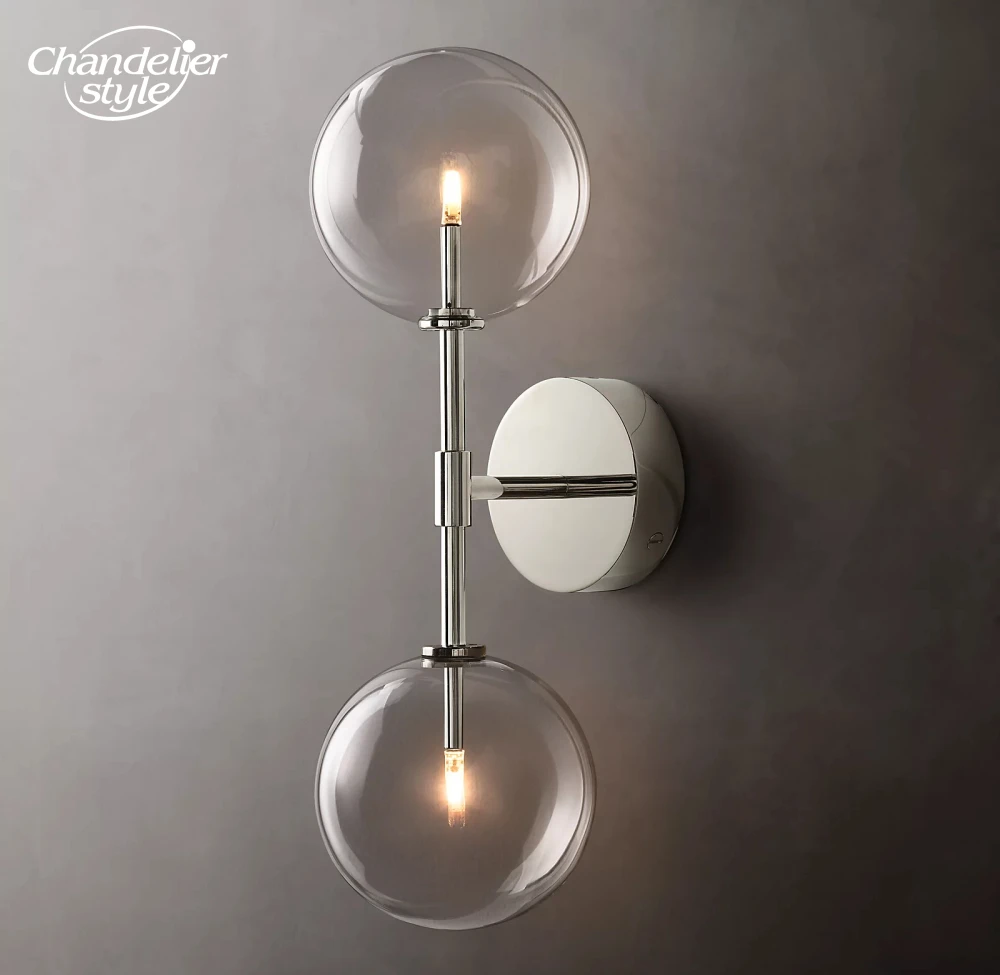Modern LED Wall Lamps Decoration Clear Glass Globe Linear Sconce Living Room Bedroom Bathroom Indoor Lighting Lustre
Modern LED Wall Lamps Decoration Clear Glass Globe Linear Sconce Living Room Bedroom Bathroom Indoor Lighting Lustre