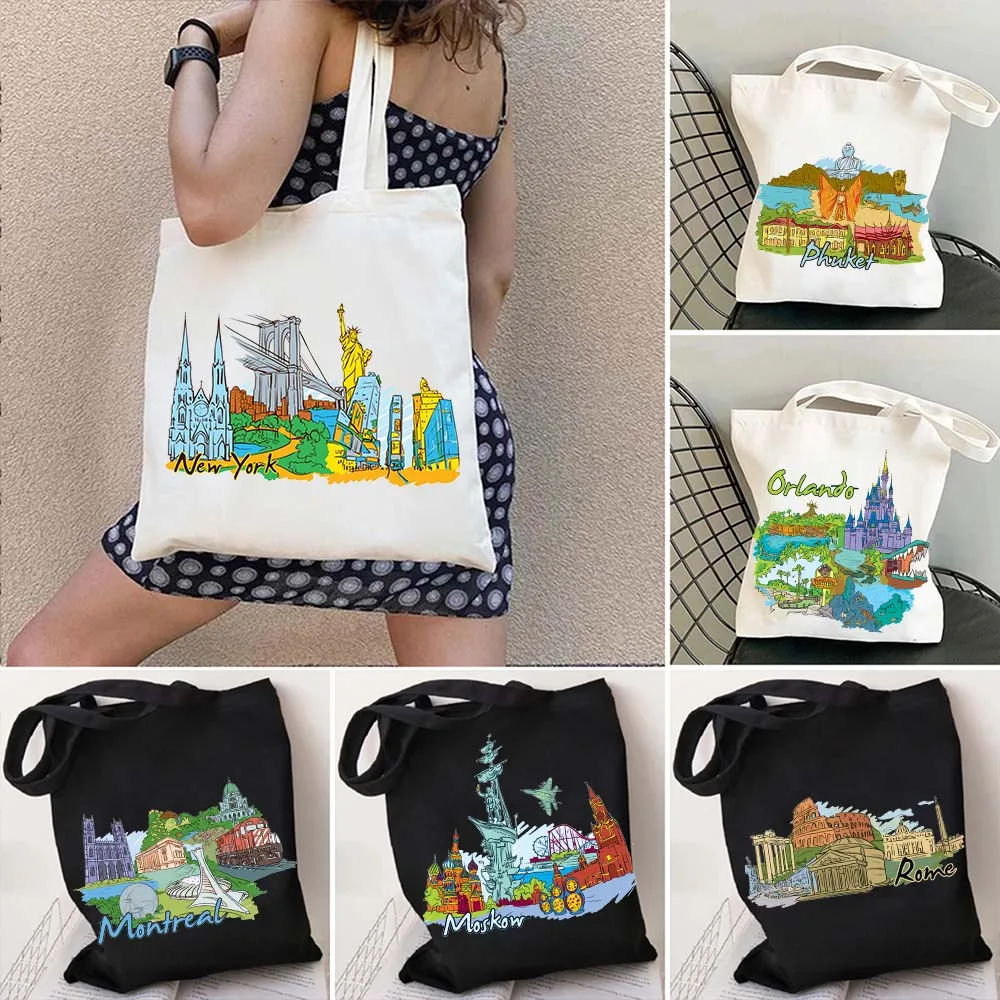 Travel Art City Montreal Moskow Mugla Mumbai Munich New York Orlando Oslo Pattaya Phuket Punta Cana Rome Холст Большая сумка Сумка
Travel Art City Montreal Moskow Mugla Mumbai Munich New York Orlando Oslo Pattaya Phuket Punta Cana Rome Холст Большая сумка Сумка