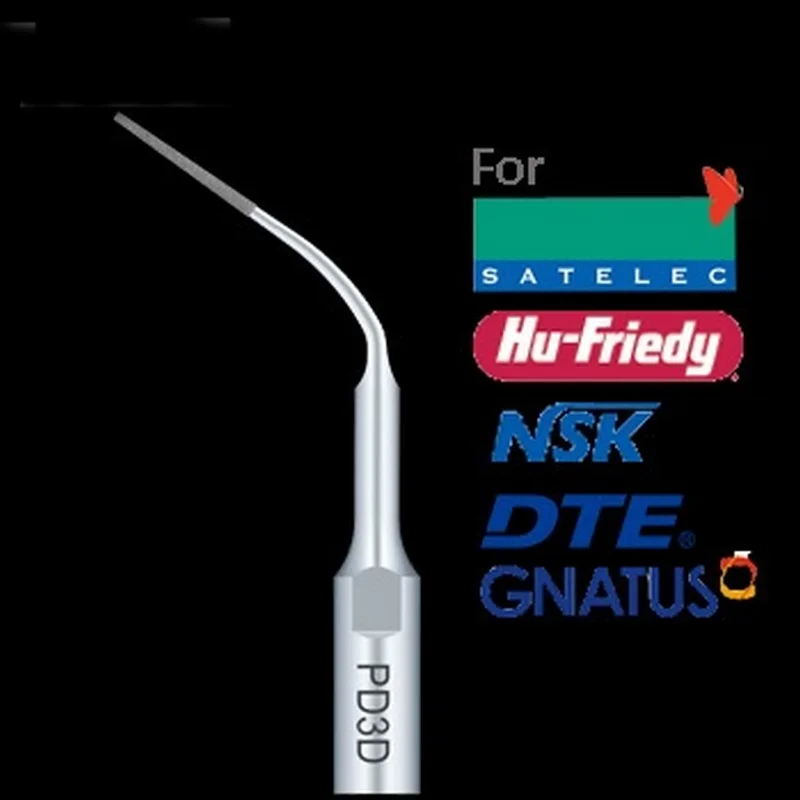 2pcs PD3D Ultrasonic Scaler Scaling Tips fit SATELEC NSK GNATUS DTE HU-FREIDY Handpiece Tip Dental Tools
2pcs PD3D Ultrasonic Scaler Scaling Tips fit SATELEC NSK GNATUS DTE HU-FREIDY Handpiece Tip Dental Tools