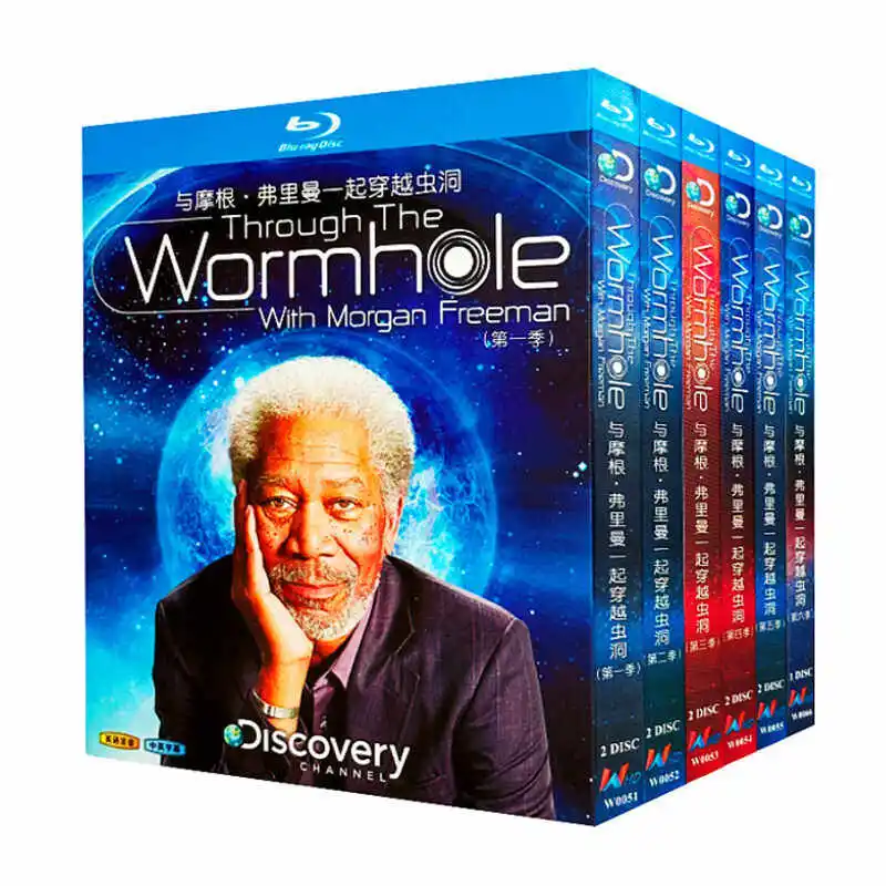 Blu-ray Ultra HD Documentary: Through the Wormhole with Morgan Freeman Seasons 1–6 BD Discs
Blu-ray Ultra HD Documentary: Through the Wormhole with Morgan Freeman Seasons 1–6 BD Discs