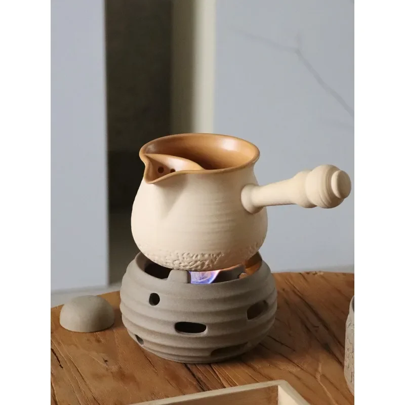Pot brewer set with side handles, pottery pot, filter, pot, set, household stove, making, milk tea pot, roasted
Pot brewer set with side handles, pottery pot, filter, pot, set, household stove, making, milk tea pot, roasted