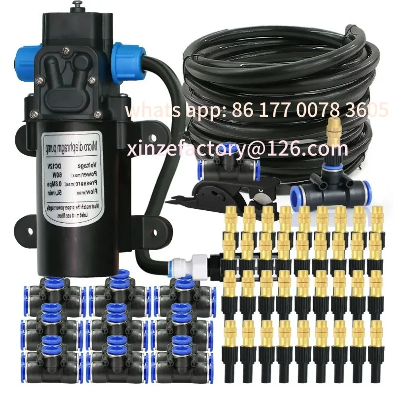 Настраиваемый источник питания 110-220 В, самовсасывающий насос-распылитель для тепличного сада, 8 мм, полиэтиленовый шланг, латунное сопло, автоматическое запотевание
Настраиваемый источник питания 110-220 В, самовсасывающий насос-распылитель для тепличного сада, 8 мм, полиэтиленовый шланг, латунное сопло, автоматическое запотевание