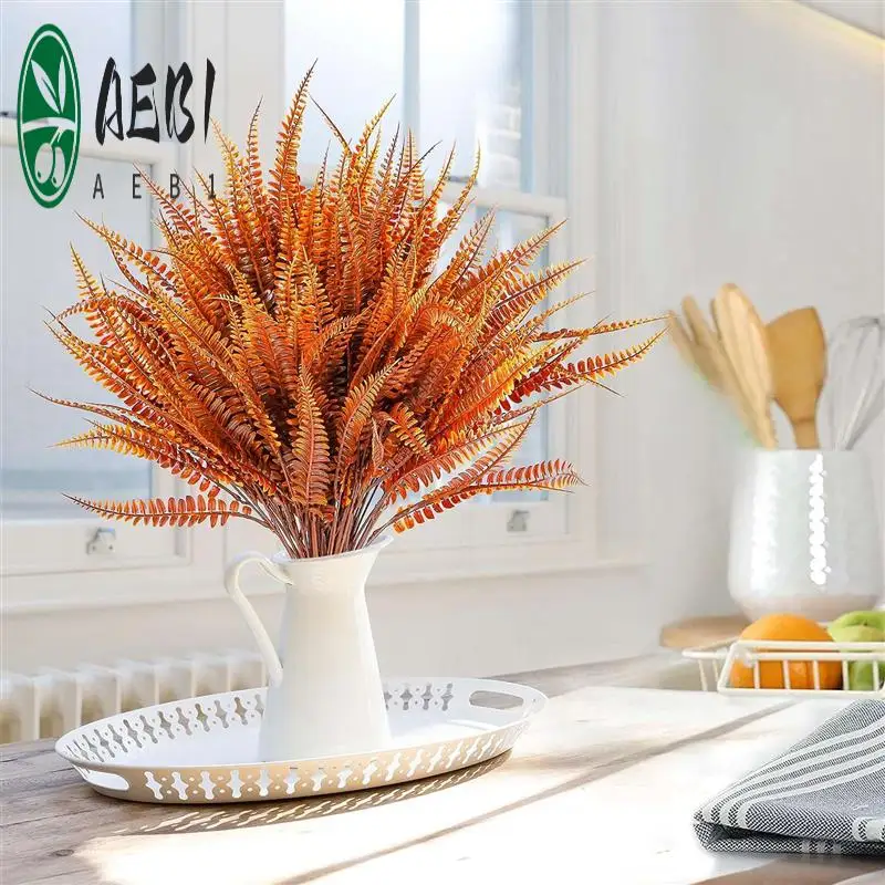 AEB1-12 Bundles Artificial Boston Fern Fall Plant Bushes Artificial Shrubs Outdoor Greenery UV Resistant Plants Durable High Gua
AEB1-12 Bundles Artificial Boston Fern Fall Plant Bushes Artificial Shrubs Outdoor Greenery UV Resistant Plants Durable High Gua
