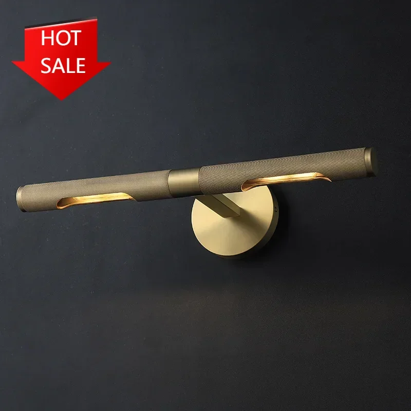 2025 Nordic Mirror Front Light Wall Lamp High Quality Full Copper For Bathroom Washstand Porch Restroom Hallway Gallery Wall Sco
2025 Nordic Mirror Front Light Wall Lamp High Quality Full Copper For Bathroom Washstand Porch Restroom Hallway Gallery Wall Sco
