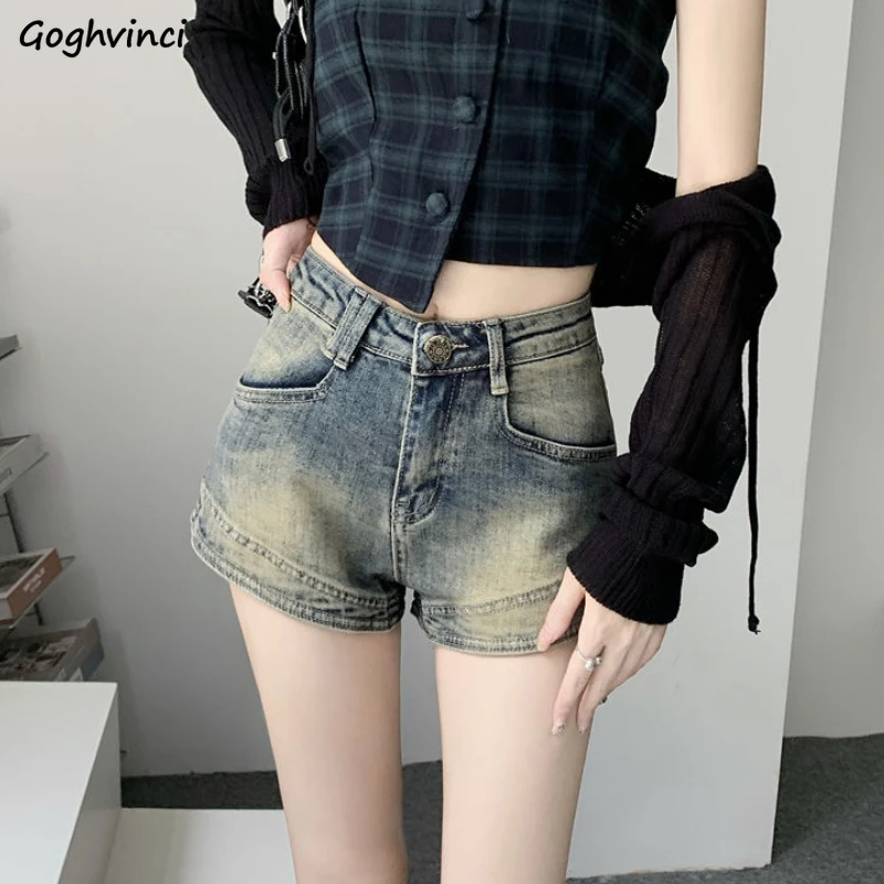 Shorts Women Denim Sexy High Waist American Style Retro Fashion Summer Hotsweet Streetwear All-match Casual Do Old Elegant Slim
Shorts Women Denim Sexy High Waist American Style Retro Fashion Summer Hotsweet Streetwear All-match Casual Do Old Elegant Slim