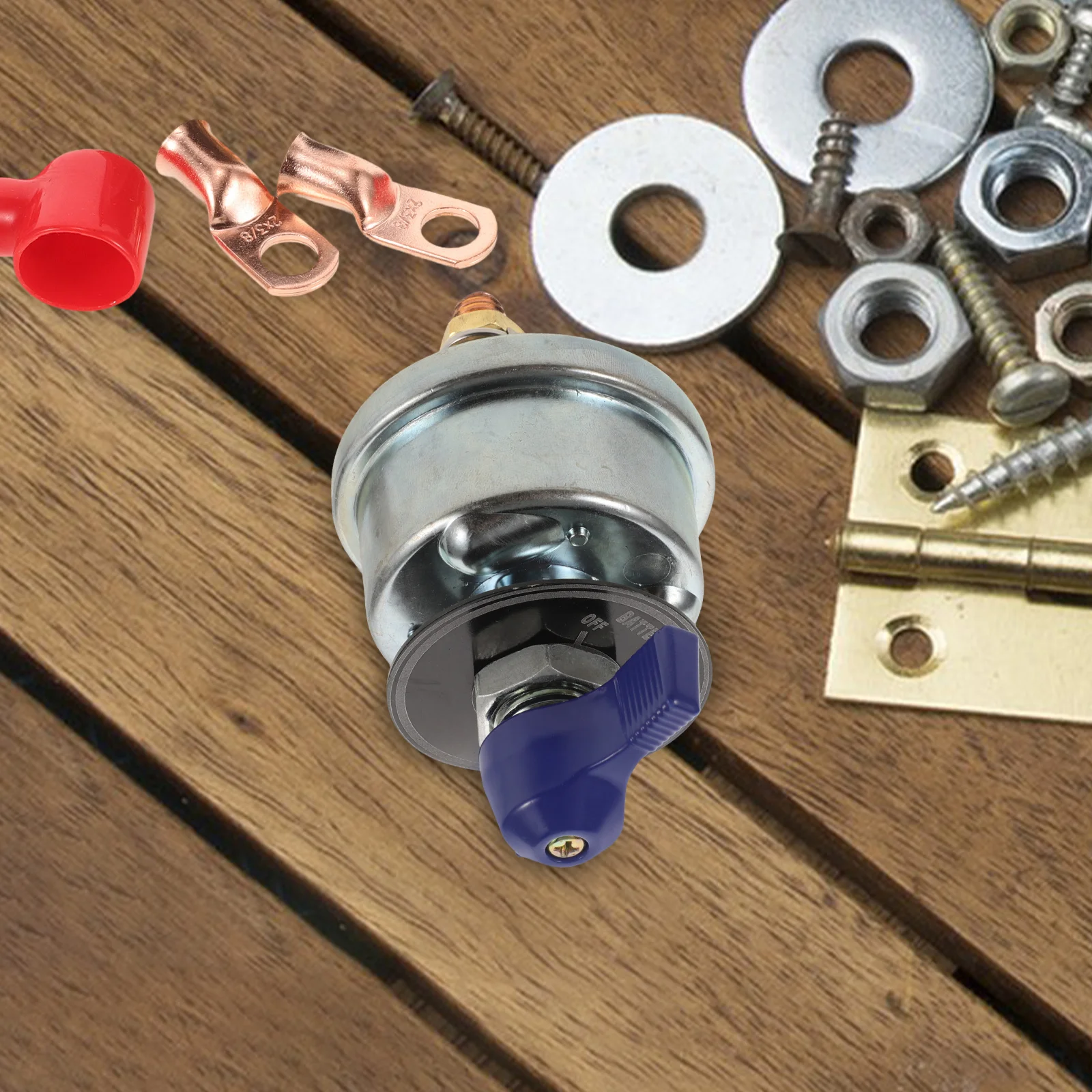 Разъединитель питания, металлический сверхмощный герметичный дизайн для Rv Marine, клеммный разъем, безопасный аварийный выключатель 
Разъединитель питания, металлический сверхмощный герметичный дизайн для Rv Marine, клеммный разъем, безопасный аварийный выключатель