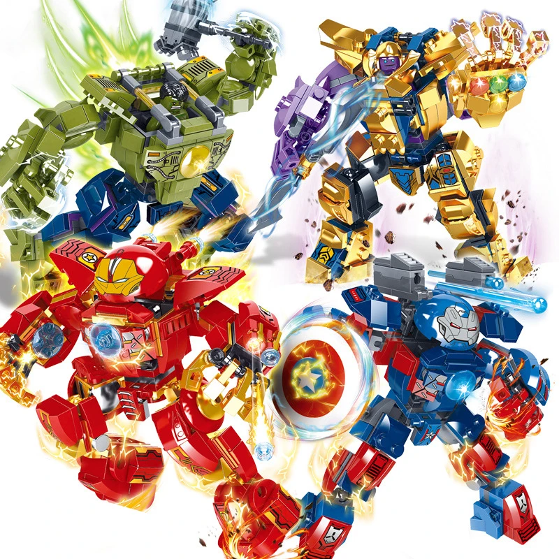 Marvel Superheroes Building Blocks Iron Man Mecha Thanos Infinity Gauntlet Figure Movie Model The Avengers Bricks Kids Toys Gift
Marvel Superheroes Building Blocks Iron Man Mecha Thanos Infinity Gauntlet Figure Movie Model The Avengers Bricks Kids Toys Gift