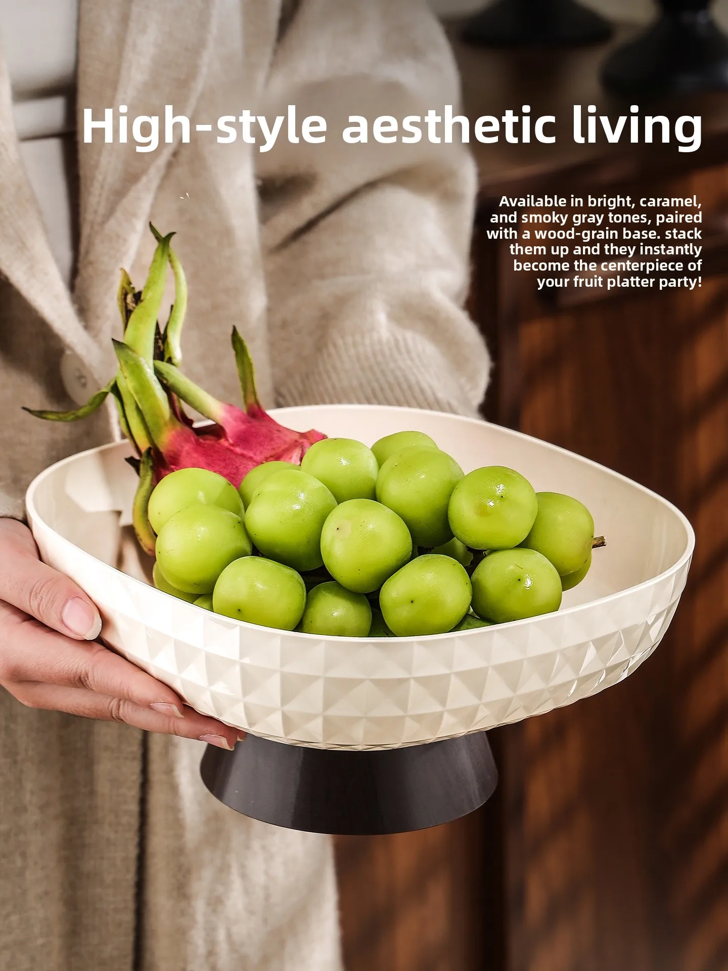 Ins Sle Fruit Tray Living Room Coffee Table Storage Drainable Fruit Basket New Version Sna Organizer Eco Friendly PET
Ins Sle Fruit Tray Living Room Coffee Table Storage Drainable Fruit Basket New Version Sna Organizer Eco Friendly PET