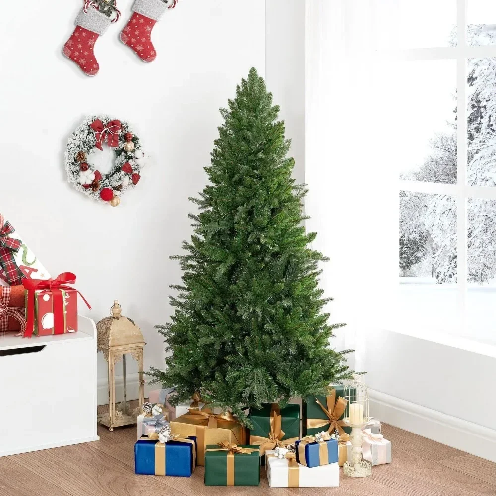 Christmas Tree 4.5ft Christmas Tree with Lights, Realistic Fir Prelit with 679 Branch Tips, 200 Warm Lights Christmas Trees
Christmas Tree 4.5ft Christmas Tree with Lights, Realistic Fir Prelit with 679 Branch Tips, 200 Warm Lights Christmas Trees