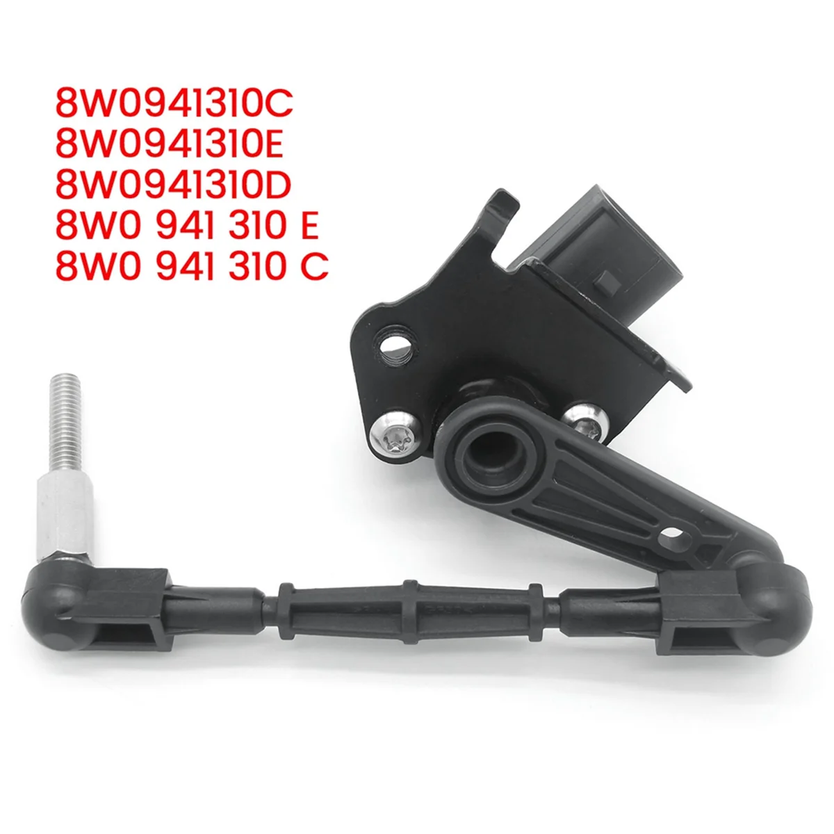 4Pcs Front & Rear Suspension Height Sensor for Audi A4 S4 A5 RS5 S5 16-23 Headlight Level Sensor 8W0941286E 8W0941309C
4Pcs Front & Rear Suspension Height Sensor for Audi A4 S4 A5 RS5 S5 16-23 Headlight Level Sensor 8W0941286E 8W0941309C