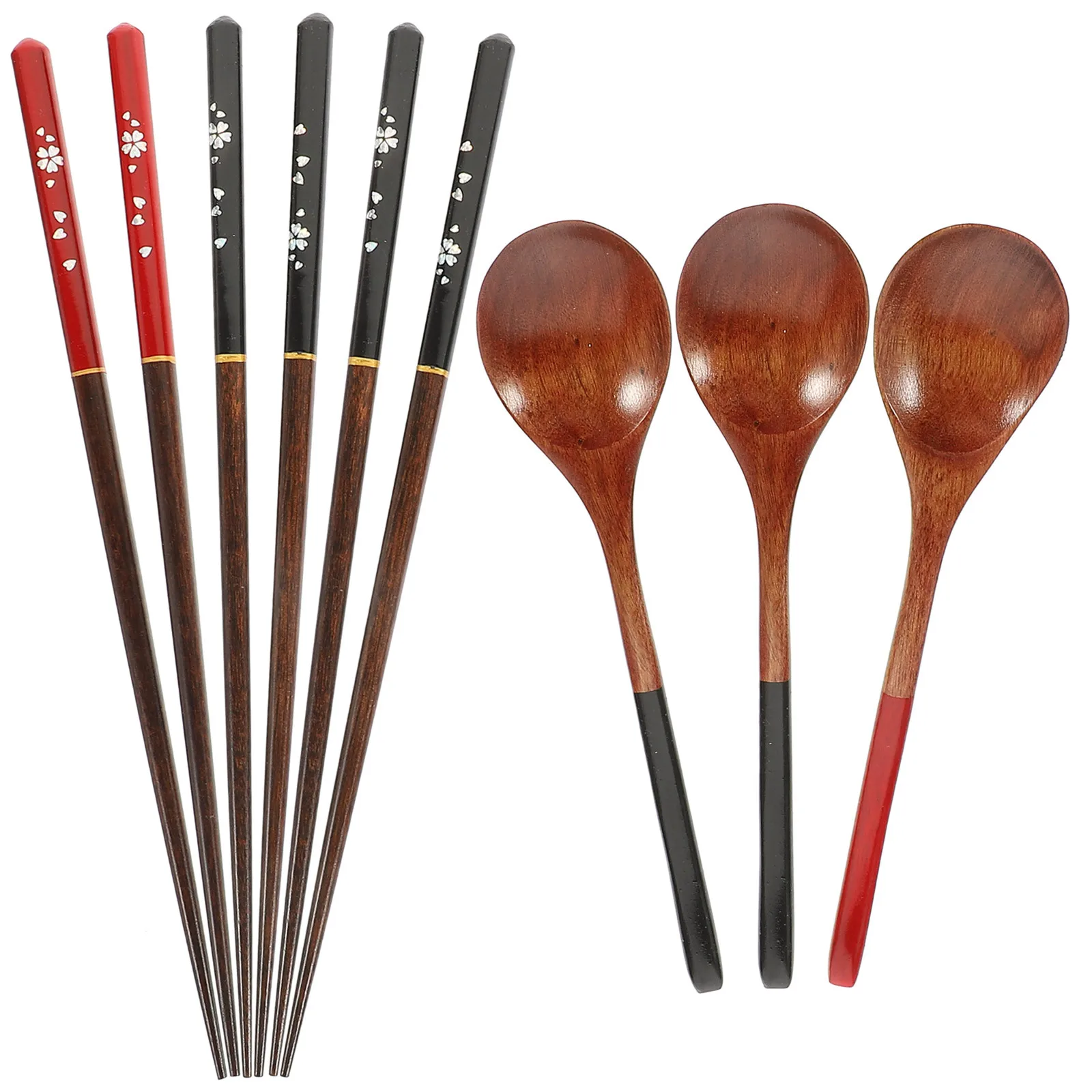 3 set Wooden Spoon Chopsticks Set Japanese Tableware Reusable Travel Utensils For Picnic Camping Office Home Dining Gift
3 set Wooden Spoon Chopsticks Set Japanese Tableware Reusable Travel Utensils For Picnic Camping Office Home Dining Gift