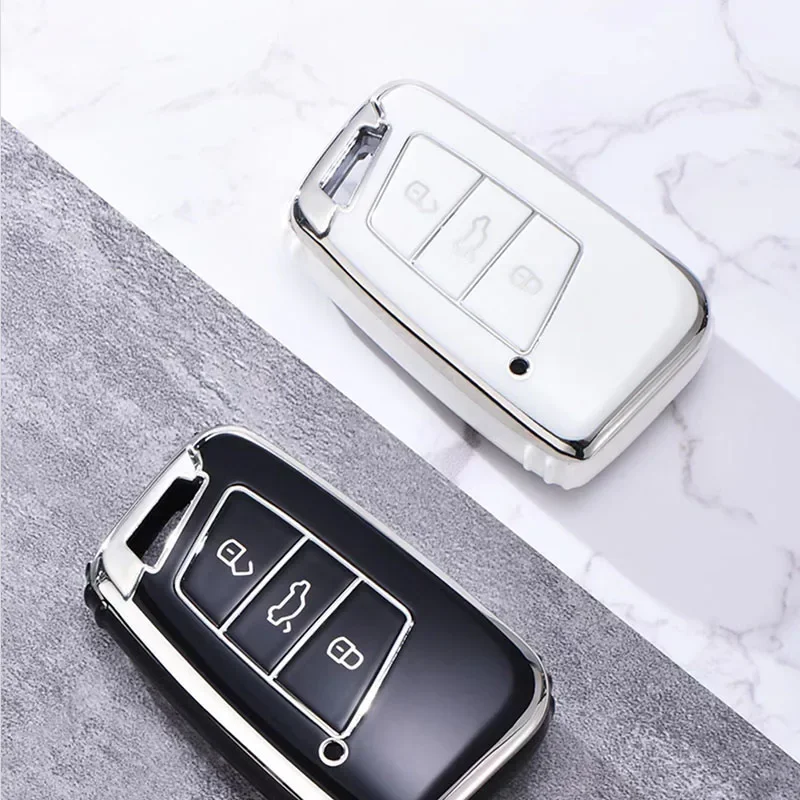 New Soft TPU Car Remote Key Case Cover Protector Shell for VW Volkswagen Magotan Passat B8 Skoda Superb Kodiaq A7 Tiguan MK2 CC
New Soft TPU Car Remote Key Case Cover Protector Shell for VW Volkswagen Magotan Passat B8 Skoda Superb Kodiaq A7 Tiguan MK2 CC