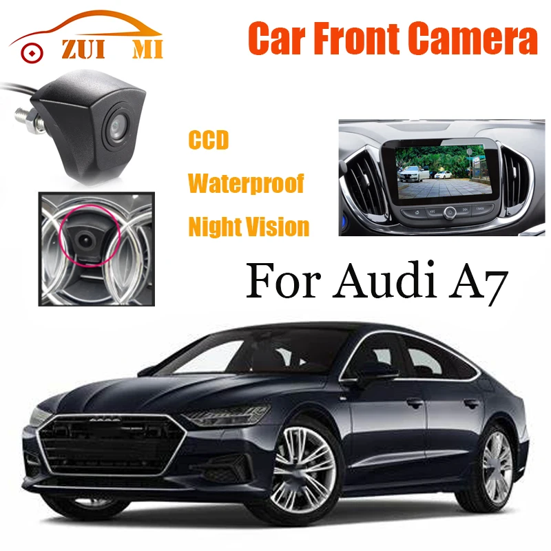 Car Front View Parking CCD Night Vision LOGO Camera Wide Angle 170° Waterproof For Audi A7 2010~2017 Shockproof High Quality
Car Front View Parking CCD Night Vision LOGO Camera Wide Angle 170° Waterproof For Audi A7 2010~2017 Shockproof High Quality