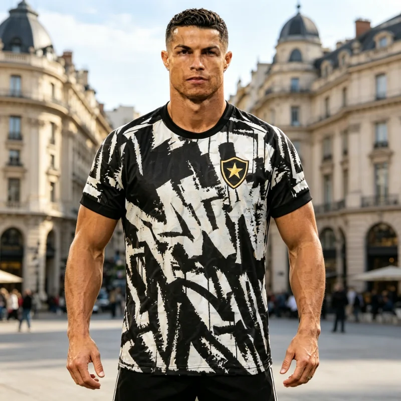 Botafogo 25-26 Season Fourth Jersey Y2K Fashion Design Summer Breathable Quick-Drying Sports Short-Sleeve Top Family Kids Tees
Botafogo 25-26 Season Fourth Jersey Y2K Fashion Design Summer Breathable Quick-Drying Sports Short-Sleeve Top Family Kids Tees