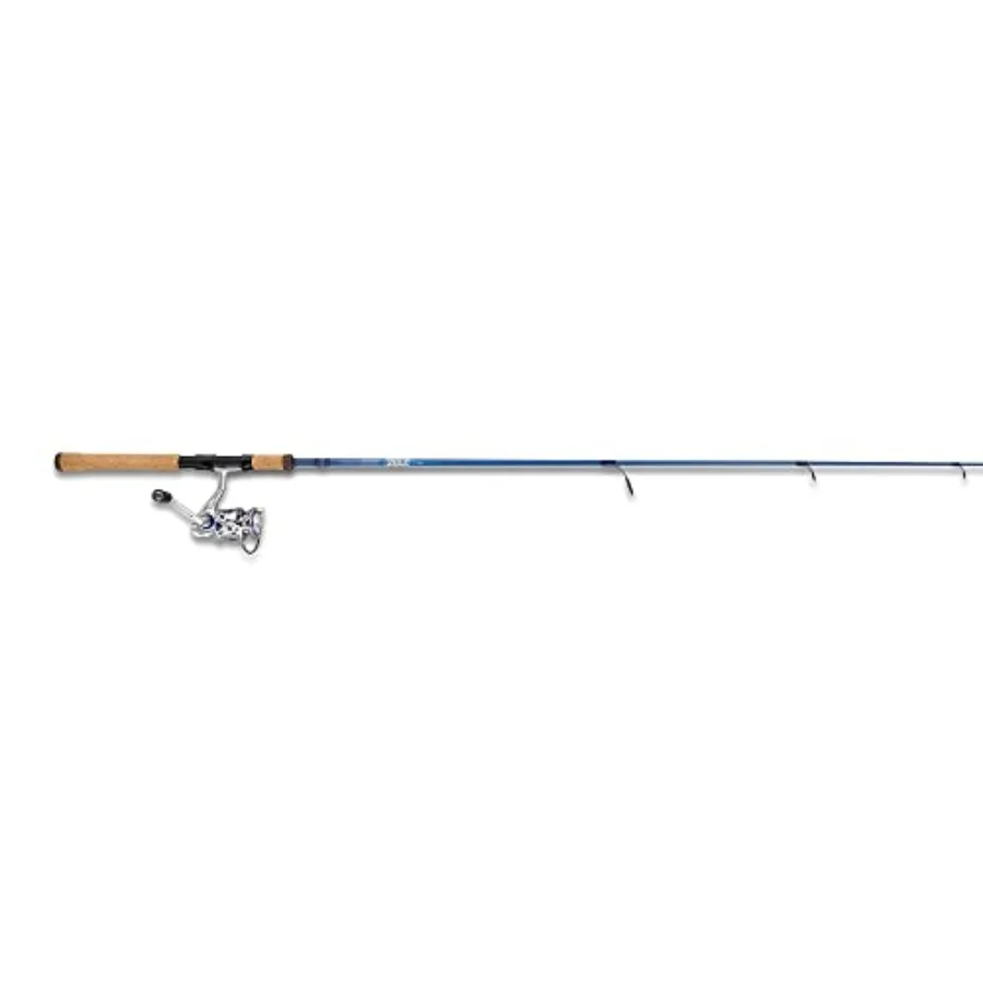 Fishing rod and reel combo for spinning systems, aluminum construction, black color, lightweight and corrosion-resistant design
Fishing rod and reel combo for spinning systems, aluminum construction, black color, lightweight and corrosion-resistant design