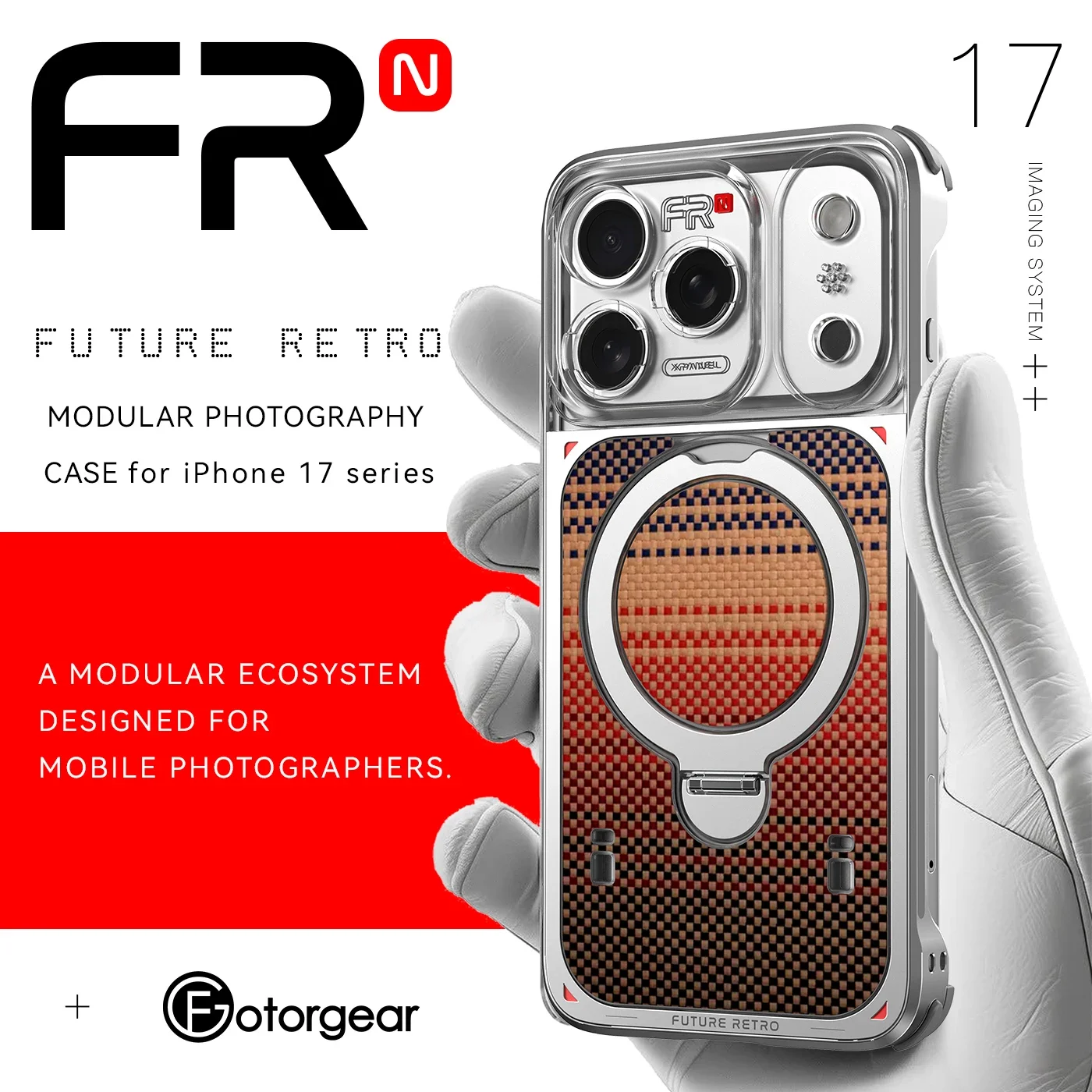 FG Fotorgear FR series Mobile Photography Kit Compatible iphone 17, Crossbody Strap, 67mm,Filter adapter Fits FotorGear lenses
FG Fotorgear FR series Mobile Photography Kit Compatible iphone 17, Crossbody Strap, 67mm,Filter adapter Fits FotorGear lenses