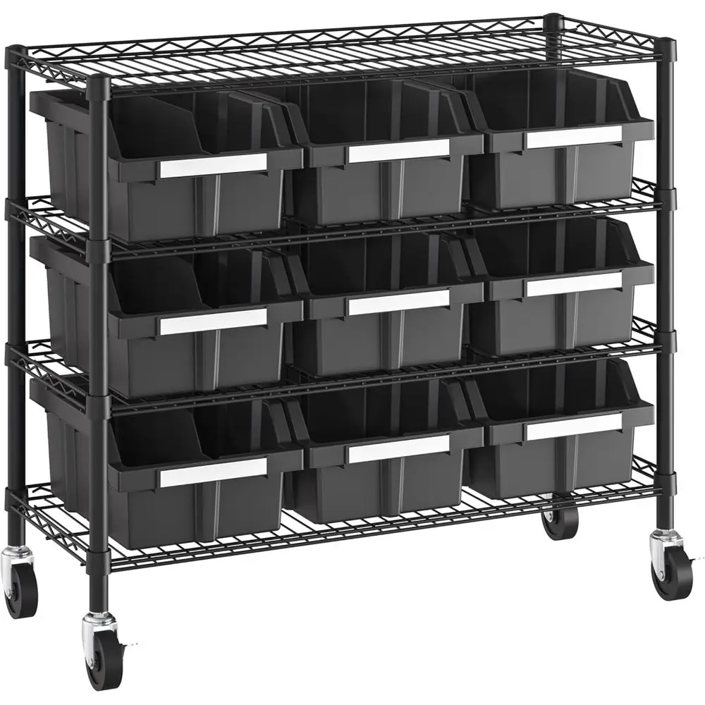 Стеллаж для хранения Seville Classics Heavy Duty NS из прочной стальной проволоки, запатентованный органайзер для гаража, склада, офиса, магазина
Стеллаж для хранения Seville Classics Heavy Duty NS из прочной стальной проволоки, запатентованный органайзер для гаража, склада, офиса, магазина