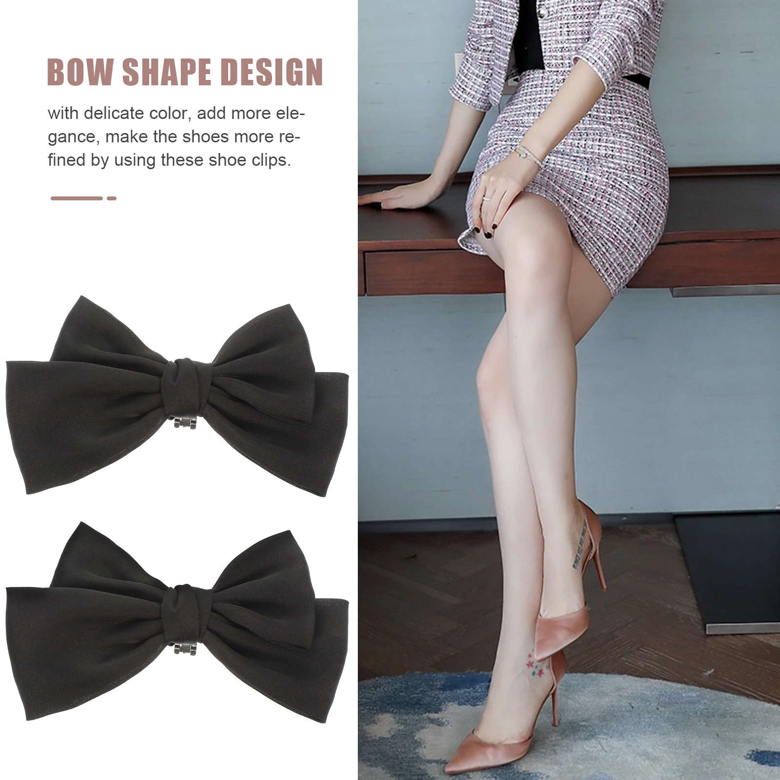 Bridal Shoes Retro Buckles Accessories Women Bowknot Polyester Rhinestone Decorations Clips Detachable for Heels Girl
Bridal Shoes Retro Buckles Accessories Women Bowknot Polyester Rhinestone Decorations Clips Detachable for Heels Girl