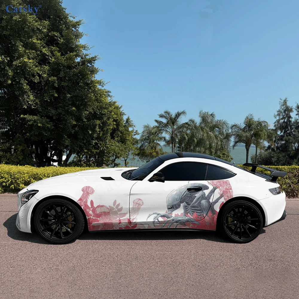 Eerie Alien Skull Jellyfish Car Vinyl Wraps Decal Self-adhesive PVC Sticker Suitable for Trucks SUV Decor Auto Accessories Gift
Eerie Alien Skull Jellyfish Car Vinyl Wraps Decal Self-adhesive PVC Sticker Suitable for Trucks SUV Decor Auto Accessories Gift