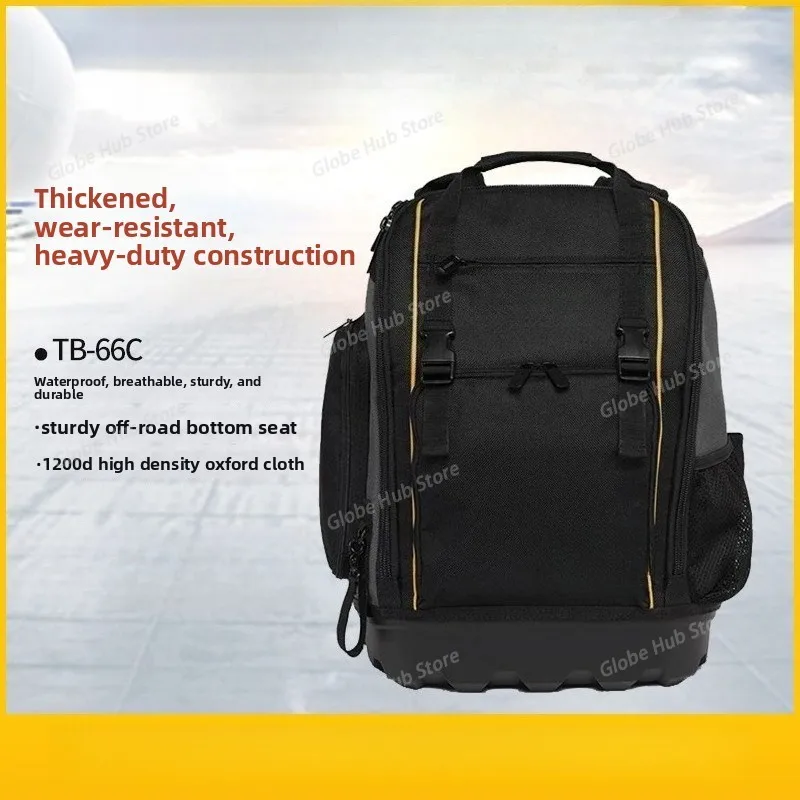 For TB-66C Multi-purpose Hard-soled Waterproof Tool Backpack, Thickened Double-shoulder Multi-mouth Handbag
For TB-66C Multi-purpose Hard-soled Waterproof Tool Backpack, Thickened Double-shoulder Multi-mouth Handbag