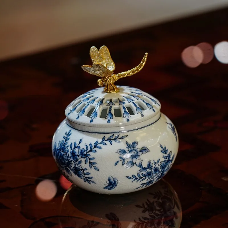ElegantDragonflyBrassInlayPorcelainIncenseBurnerForHomeStudy,DesktopAromaStove,EntrywayTableCenterpiece,DecorativeOrnament
ElegantDragonflyBrassInlayPorcelainIncenseBurnerForHomeStudy,DesktopAromaStove,EntrywayTableCenterpiece,DecorativeOrnament