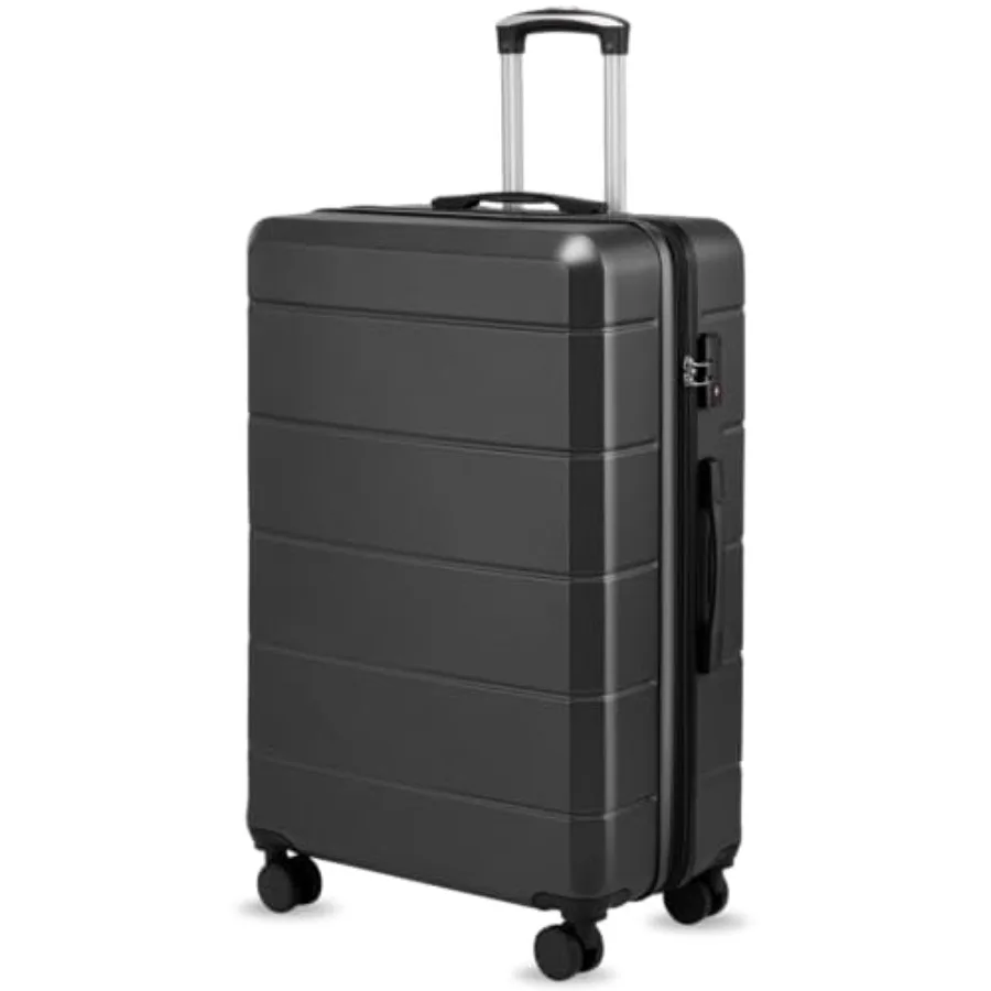 28 Inch Checked Luggage with Spinner Wheels 106L Large Expandable Hardside Suitcase with TSA Lock Durable ABS Hard Shell for Fa
28 Inch Checked Luggage with Spinner Wheels 106L Large Expandable Hardside Suitcase with TSA Lock Durable ABS Hard Shell for Fa