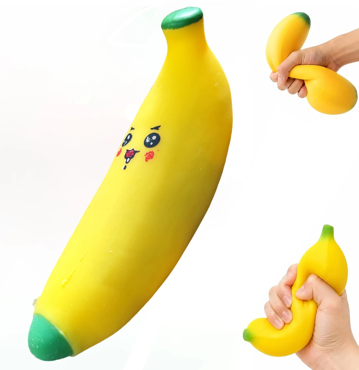 Hot Sale Realistic Banana Slow Rise Squishy Fidget Toy Stress & Anxiety Relief Squeeze Gadget
Hot Sale Realistic Banana Slow Rise Squishy Fidget Toy Stress & Anxiety Relief Squeeze Gadget
