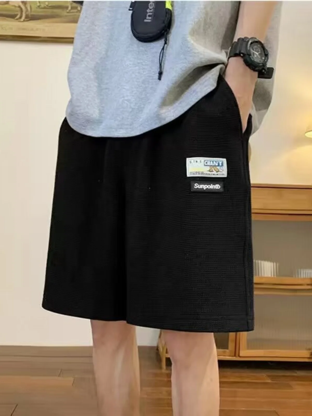 Summer Shorts Men's Casual Trendy plus Size Loose Sports Five-Quarter Length Breathable Comfortable Youthful Geometric Pattern
Summer Shorts Men's Casual Trendy plus Size Loose Sports Five-Quarter Length Breathable Comfortable Youthful Geometric Pattern