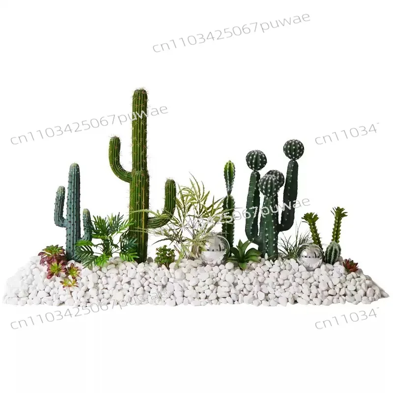 Simulation cactus landscaping spherical tropical plants potted plants, indoor large-scale landscape decoration ornament
Simulation cactus landscaping spherical tropical plants potted plants, indoor large-scale landscape decoration ornament