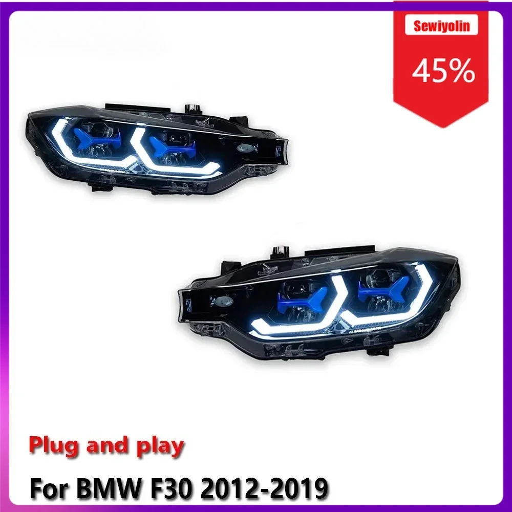 Sewiyolin Car LED Lamp Headlight Light Assemblies For BMW F30 F35 2012-2019 Auto Fog DRL Brake Turn Signal Lamp
Sewiyolin Car LED Lamp Headlight Light Assemblies For BMW F30 F35 2012-2019 Auto Fog DRL Brake Turn Signal Lamp