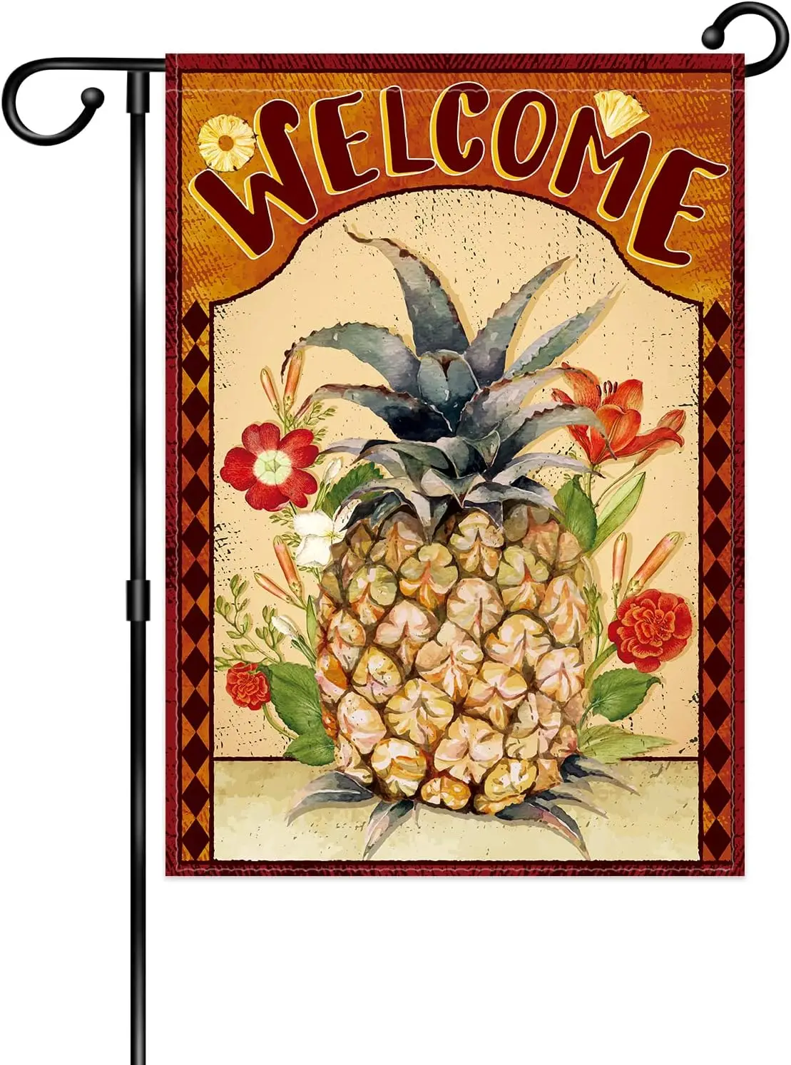 Welcome Pineapple House Flag - Summer Farmhouse Yard Outdoor Decor -Summer Leafs Flowers Tropical Fruit Food Home Yard House UUX
Welcome Pineapple House Flag - Summer Farmhouse Yard Outdoor Decor -Summer Leafs Flowers Tropical Fruit Food Home Yard House UUX
